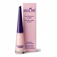 Wybielacz paznokci Herome Glamour Nail Whitener Glamour 10ml Odżywka do paznokci HEROME 8711661021571