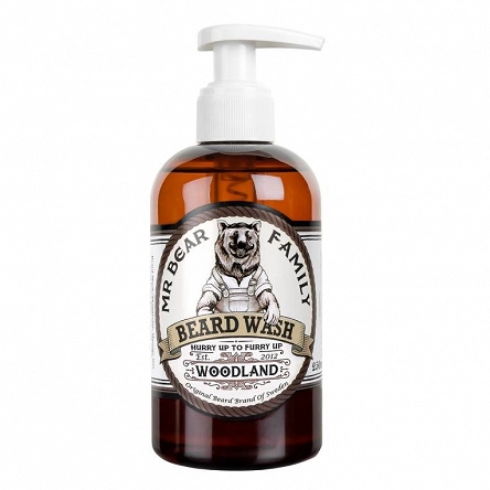 Szampon Mr. Bear Woodland Beard Wash 250ml Mr Bear Mr Bear Family 7350084610026
