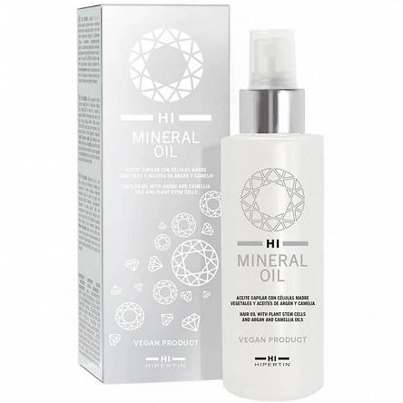 Olejek Hipertin Mineral Oil pielęgnacyjny z diamentami do włosów 100ml Olejki do włosów Hipertin 8430190067446