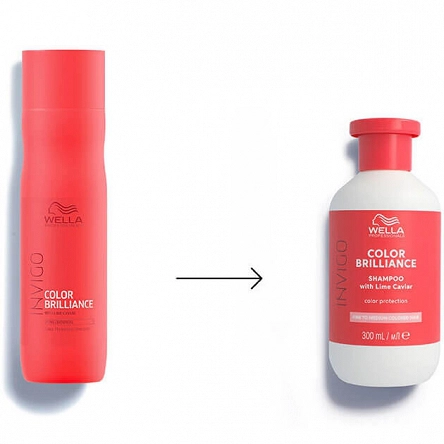 Szampon Wella Invigo Color Brilliance Fine do włosów farbowanych cienkich i normalnych 300ml Szampony do włosów Wella 4064666339221