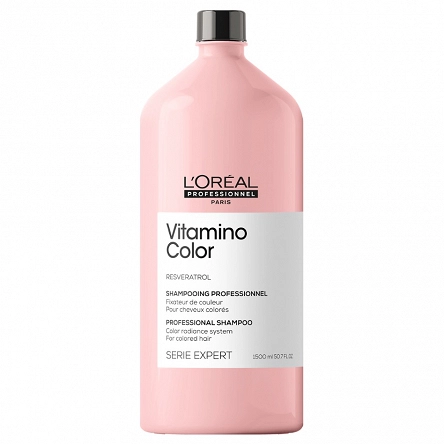 Szampon Loreal Vitamino Color Resveratrol do włosów farbowanych 1500ml Szampony do włosów L'Oreal Professionnel 3474636975976