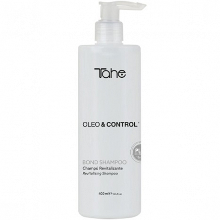 Szampon Tahe OLEO&CONTROL BOND SHAMPOO regenerujacy do włosów 400ml Szampon regenerujący włosy Tahe 8426827482225