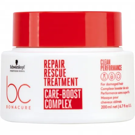 Maska Schwarzkopf BC Bonacure Repair Rescue regenerująca do włosów zniszczonych 200ml Schwarzkopf 4067971110097