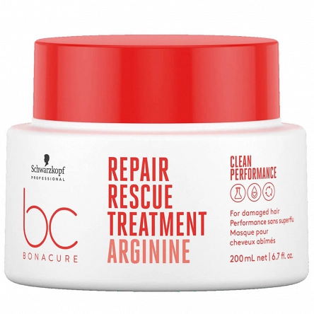 Maska Schwarzkopf BC Bonacure Repair Rescue regenerująca do włosów zniszczonych 200ml Schwarzkopf 4045787723878
