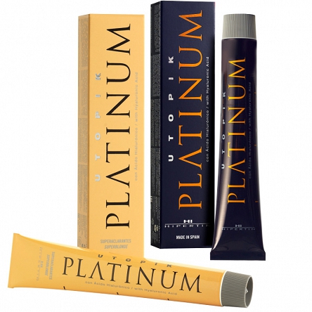 Farba Hipertin Platinum Utopik koloryzacja trwała 60ml Trwałe farby do włosów Hipertin 8430190021950