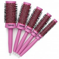 Zestaw Termix C-RAMIC ROSE szczotek do modelowania włosów z funkcją jonizacji kolor rose Szczotki do modelowania włosów Termix 8436007243997
