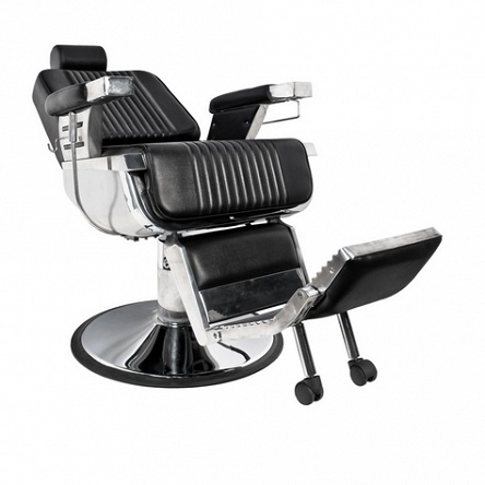 Fotel barberski Gabbiano Royal czarny dostępny w 48H Fotele barberskie Gabbiano 5906717406690
