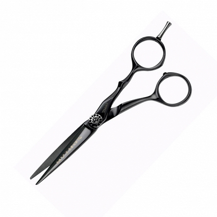 Nożyczki antyalergiczne  Tondeo Mythos Black Offset Premium-Line 5.5 (9007) Nożyczki fryzjerskie Tondeo 4029924001098