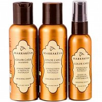 Zestaw kosmetyków Marrakesh Color & Care Travel Set do włosów farbowanych Szampony do włosów Marrakesh 814487021027