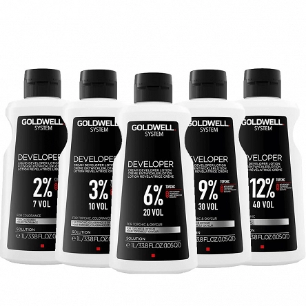 Oksydant Goldwell Lotion System Developer Colorance / TopChic Oksydant do farb 2%, 3%, 6%, 12% 1000ml Oxydanty Goldwell 4021609661603