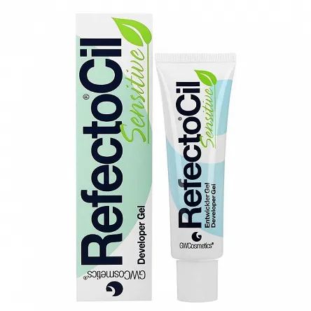 Żel Refectocil Sensitive Developer rozjaśniający do brwi i rzęs 15ml Henna do brwi Refectocil 9003877050209