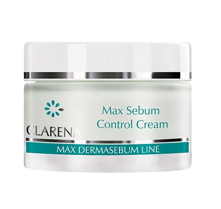 Krem normalizujący Clarena Max Sebum Control Cream 50ml Krem do twarzy Clarena 5904730324366