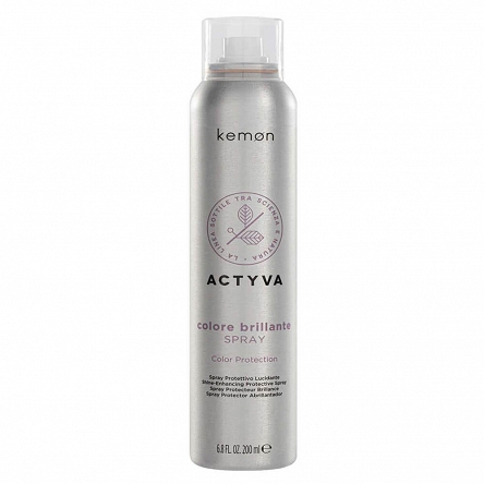 Spray Kemon Actyva Colore Brillance ochronny do włosów farbowanych 200ml Odżywki do włosów Kemon 8020936079415