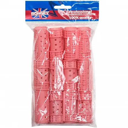 Wałki magnetyczne RONNEY Hollow 65mm długości, różne rozmiary grube wałki do włosów Ronney 5060456771539