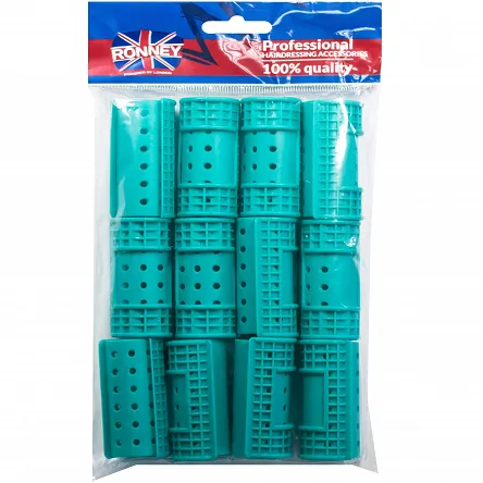 Wałki magnetyczne RONNEY Hollow 65mm długości, różne rozmiary grube wałki do włosów Ronney 5060456771539