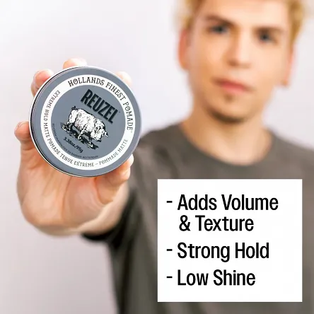 Pomada Reuzel Pomada Extreme Hold Matte matująca do stylizacji włosów 95g Pomada matowa Reuzel 850064164022