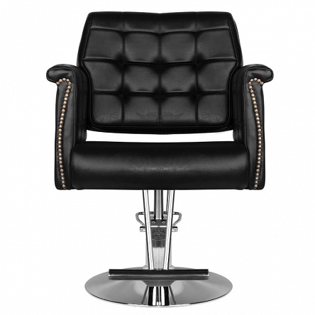 Fotel fryzjerski Hair System HS48, czarny dostępny w 48h Fotele fryzjerskie Hair System 5906717419980