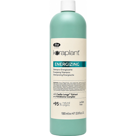 Szampon Lisap Keraplant Energizing zapobiegający wypadaniu włosów 1000ml Szampony przeciw wypadaniu włosów Lisap 8021853001206