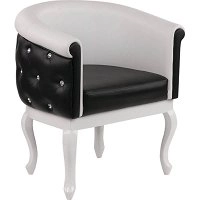 Krzesło Ayala OBSESSION do poczekalni ozdobione kryształami Swarovskiego Sofy, poczekalnie Ayala