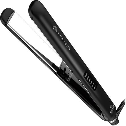Prostownica Ga.ma Titanio Led 4D do włosów z jonizacją i ozonem, technologia tytanowa Ga.ma 8023277150874
