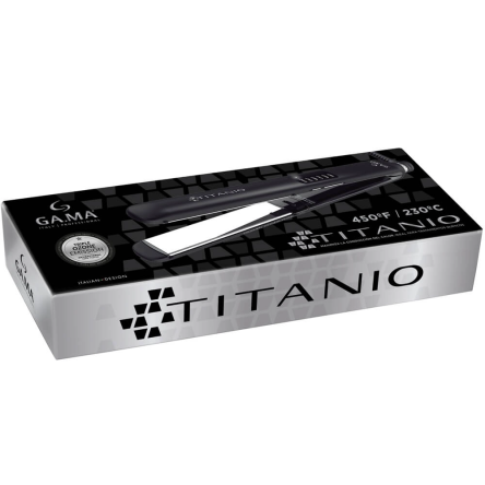 Prostownica Ga.ma Titanio Led 4D do włosów z jonizacją i ozonem, technologia tytanowa Ga.ma 8023277150874