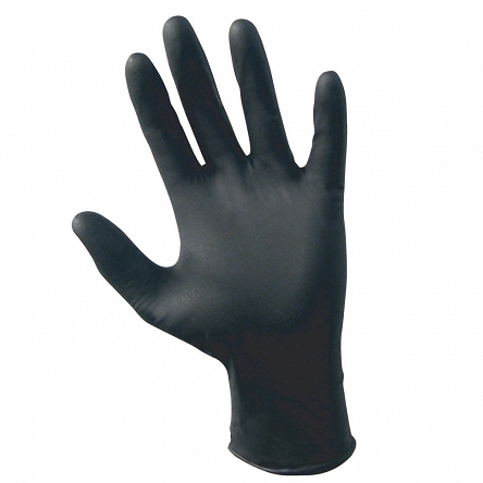 Rękawiczki czarne Essenti Care Prestige Nitrile nitrylowe M 100szt. Rękawiczki jednorazowe Essenti Care 5901867241009