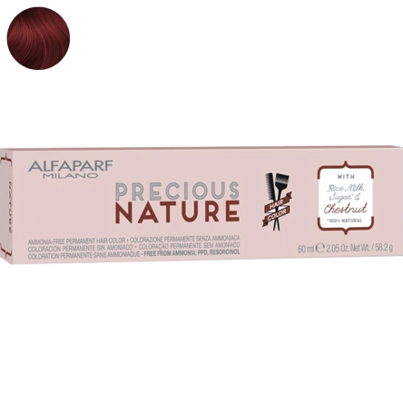 Farba Alfaparf Precious Nature 4.66 naturalna bez amoniaku 60ml Alfaparf Alfaparf 8022297056883