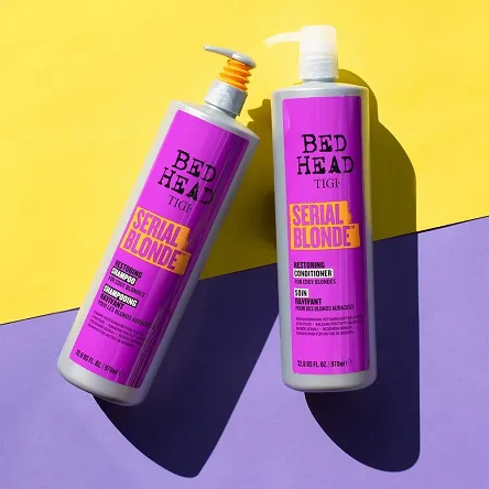 Szampon Tigi Bed Head Serial Blonde Restoring odbudowujący do włosów farbowanych i blond 970ml Tigi 615908432275
