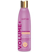 Odżywka Kativa VOLUME+BAMBOO bambus i akacja zwiększająca objętość cienkich włosów 250ml Odżywka nadająca objętość włosom Kativa 7750075036369