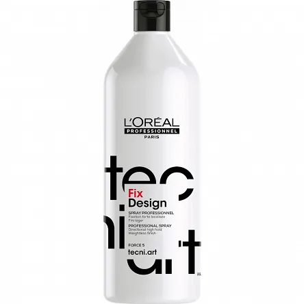 Lakier Loreal TecniArt Fix Design 1000ml Fluid do włosów L'Oreal Professionnel 30165274