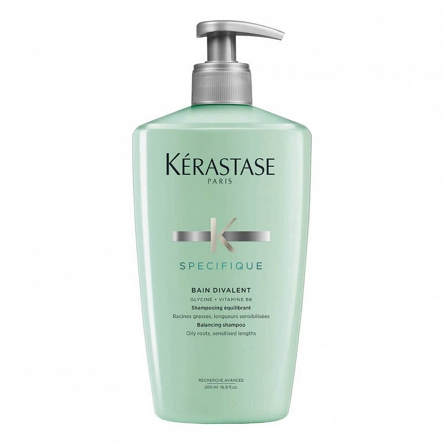 Kąpiel Kerastase Specifique Divalent Bain do włosów mieszanych i przetłuszczających się 500ml Szampony do włosów Kerastase 3474636994007