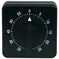 Efalock Professional Minutnik fryzjerski czarny, do 120 minut pozostałe Efalock 4025341383441