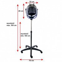 Suszarka stojąca Gabbiano LI-201S Suszarki hełmowe Gabbiano 8587