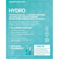 Odżywka Revlon Equave Hydro, dwufazowa nawilżająca do włosów z keratyną 200ml Odżywka nawilżająca do włosów Revlon Professional 8432225137018