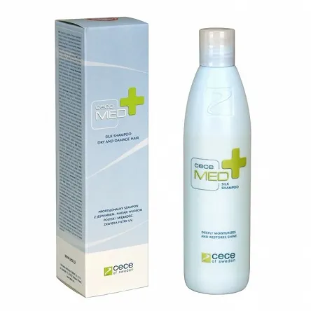 Szampon CeCe MED Silk o działaniu wzmacniającym 300ml Szampon regenerujący włosy CeCe 5907506531005