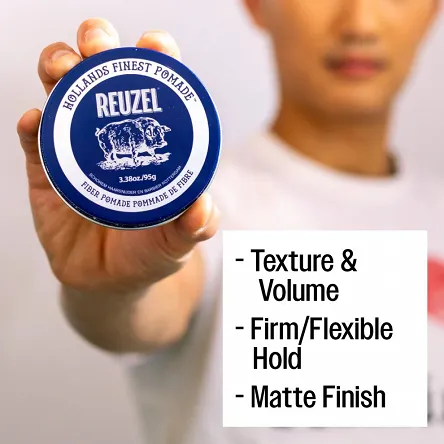 Pasta Reuzel Fiber Pomade matująca do włosów 95g Pasty do włosów Reuzel 850064164008