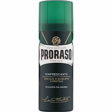 Pianka do golenia Proraso Green Shaving Foam do skóry normalnej 50ml Pielęgnacja Proraso 80199137