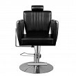 Fotel fryzjerski Hair System 0-179 czarny dostępny w 48h Fotele barberskie Hair System 5906717414169