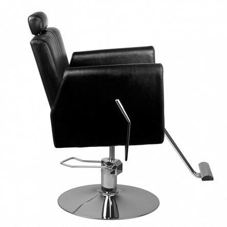 Fotel fryzjerski Hair System 0-179 czarny dostępny w 48h Fotele barberskie Hair System 5906717414169