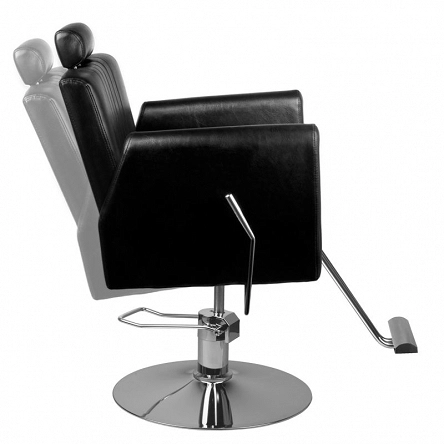 Fotel fryzjerski Hair System 0-179 czarny dostępny w 48h Fotele barberskie Hair System 5906717414169