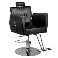 Fotel fryzjerski Hair System 0-179 czarny dostępny w 48h Fotele barberskie Hair System 5906717414169