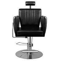 Fotel fryzjerski Hair System 0-179 czarny dostępny w 48h Fotele barberskie Hair System 5906717414169