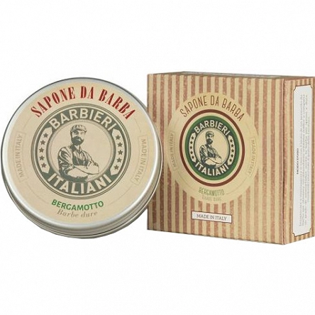 Mydło Barbieri Italiani Bergamotto do golenia bergamotowe 100ml Produkty do golenia Barbieri 806809221536