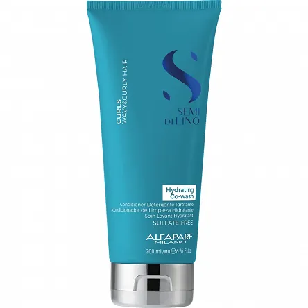 Odżywka Alfaparf Semi Di Lino Curls Wavy&Curly Hair nawilżająca i myjąca do włosów kręconych 200ml Odżywki do włosów Alfaparf 8022297111315