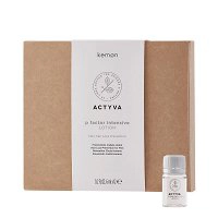 Lotion Kemon Actyva P Vactor Intensive przeciw wypadaniu włosów dla mężczyzn 12x6ml Odżywki do włosów Kemon 8020936059349