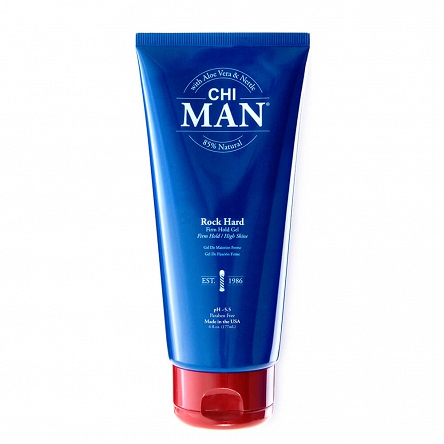 Żel Farouk CHI Man Rock Hard stylizujący o mocnym utrwaleniu do włosów dla mężczyzn 177 ml Stylizacja włosów męskich Farouk 633911828151