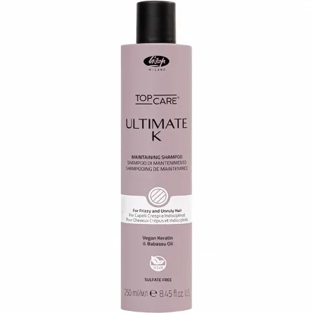 Szampon Lisap Top Care Ultimate K wygładzający włosy 250ml Szampony wygładzające Lisap 1101780000019