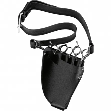 Kabura fryzjerska Joewell Wild West skórzana na nożyczki i akcesoria fryzjerskie Pasy, kabury, etui Joewell 4038774033005