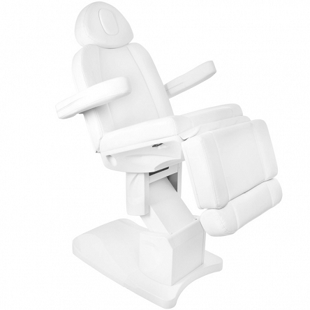 Fotel Activ AZZURRO 708A kosmetyczny elektryczny, biały podgrzewany dostępny w 48h Fotele kosmetyczne elektryczne Activ