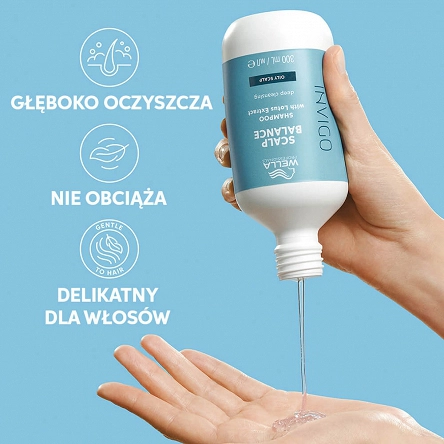 Szampon oczyszczający Wella Invigo Scalp Balance Oily do włosów przetłuszczających się 300ml Wella 4064666585246